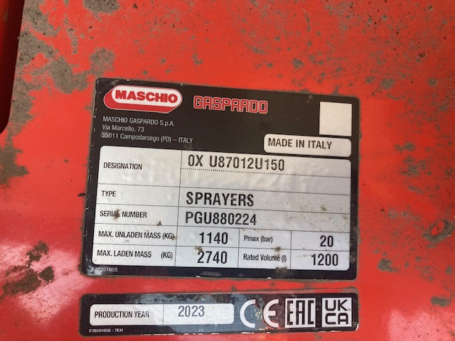Maschio TEMPO 1201 Bravo - آلة الرش المعلقة: صور 2 Maschio TEMPO 1201 Bravo - آلة الرش المعلقة: صور 2