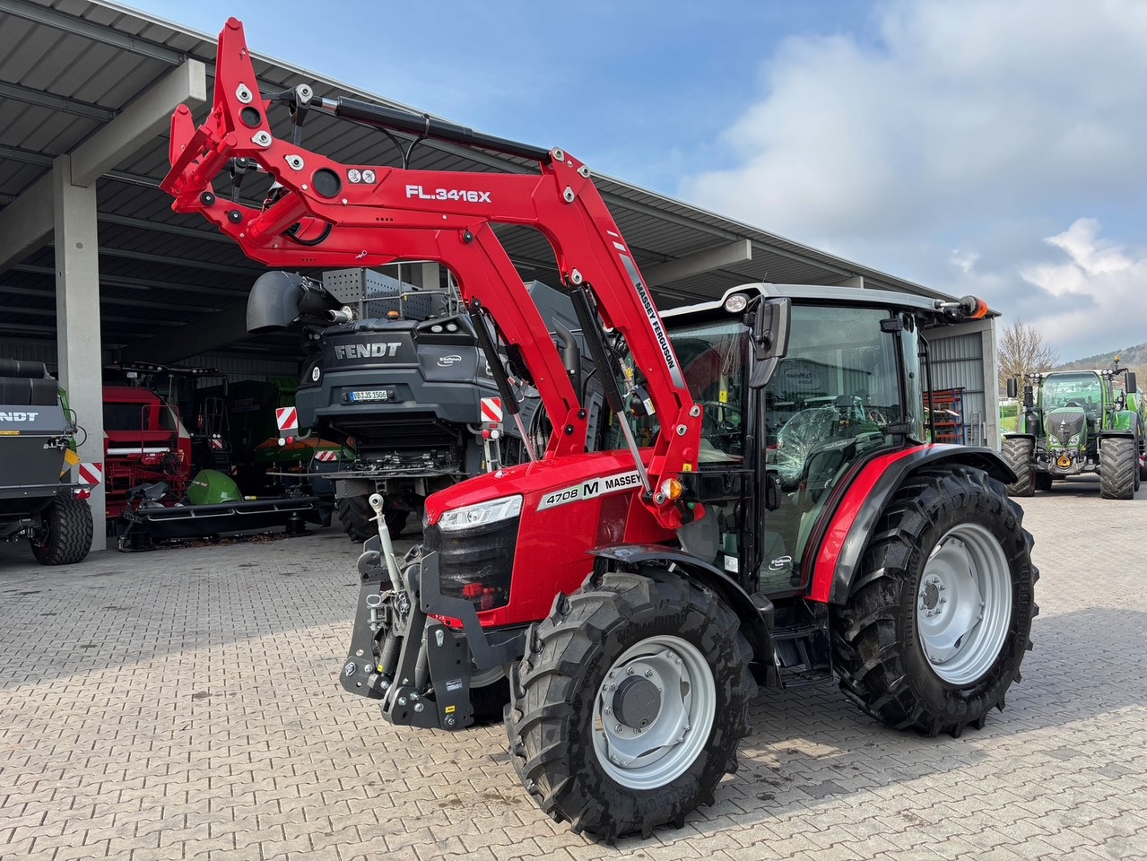 Massey Ferguson 4708 M Cab - جرار: صور 1 Massey Ferguson 4708 M Cab - جرار: صور 1