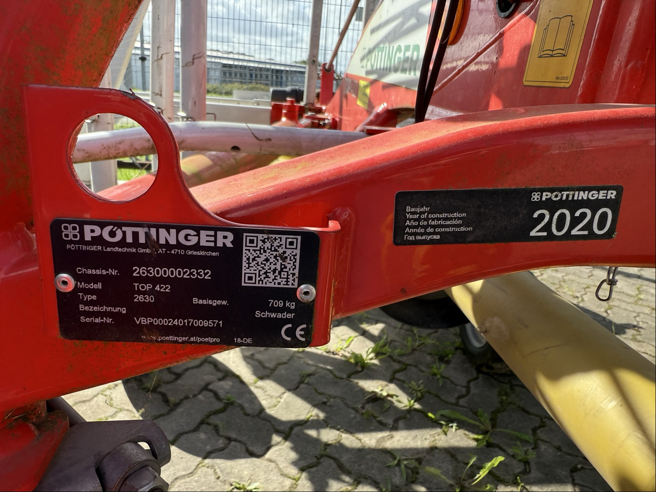 Pöttinger TOP 422 Einkreiselschwader - لمّامَة القش: صور 2 Pöttinger TOP 422 Einkreiselschwader - لمّامَة القش: صور 2