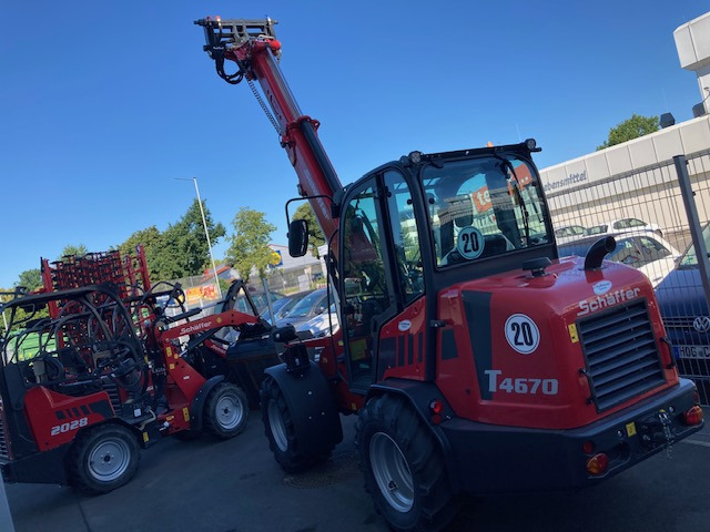 Schäffer Teleradlader Typ 4670 T-2 - لودر: صور 1 Schäffer Teleradlader Typ 4670 T-2 - لودر: صور 1