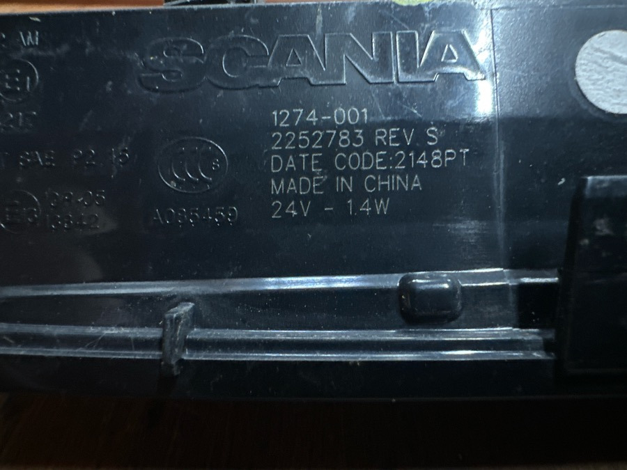 SCANIA LAMP 2252783 - أضواء - شاحنة: صور 3 SCANIA LAMP 2252783 - أضواء - شاحنة: صور 3