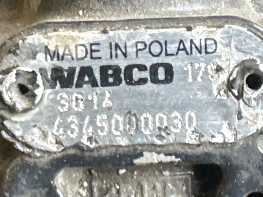 VALVE WABCO 4345000030 - صمام الفرامل - شاحنة: صور 2 VALVE WABCO 4345000030 - صمام الفرامل - شاحنة: صور 2