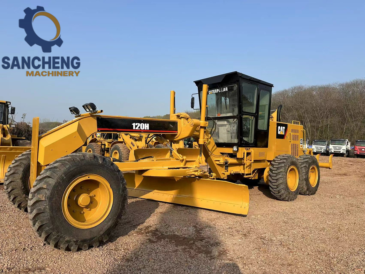CATERPILLAR 120H motor grader - آلة تسوية الأرض: صور 1 CATERPILLAR 120H motor grader - آلة تسوية الأرض: صور 1