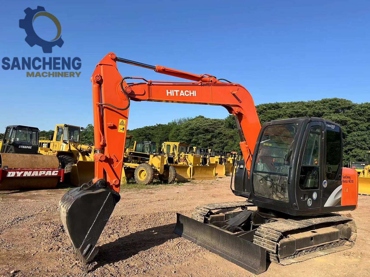 HITACHI ZAXIS ZX70 - حفارة مصغرة: صور 2 HITACHI ZAXIS ZX70 - حفارة مصغرة: صور 2