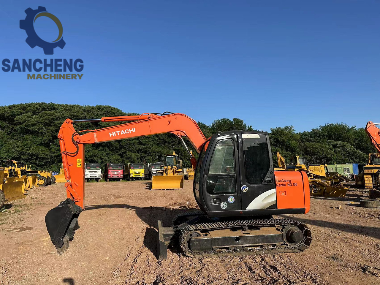 HITACHI ZAXIS ZX70 - حفارة مصغرة: صور 3 HITACHI ZAXIS ZX70 - حفارة مصغرة: صور 3