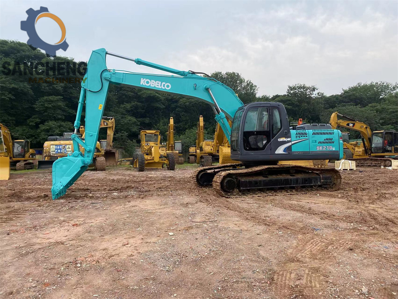 KOBELCO SK210LC-8 - حفارات زحافة: صور 1 KOBELCO SK210LC-8 - حفارات زحافة: صور 1
