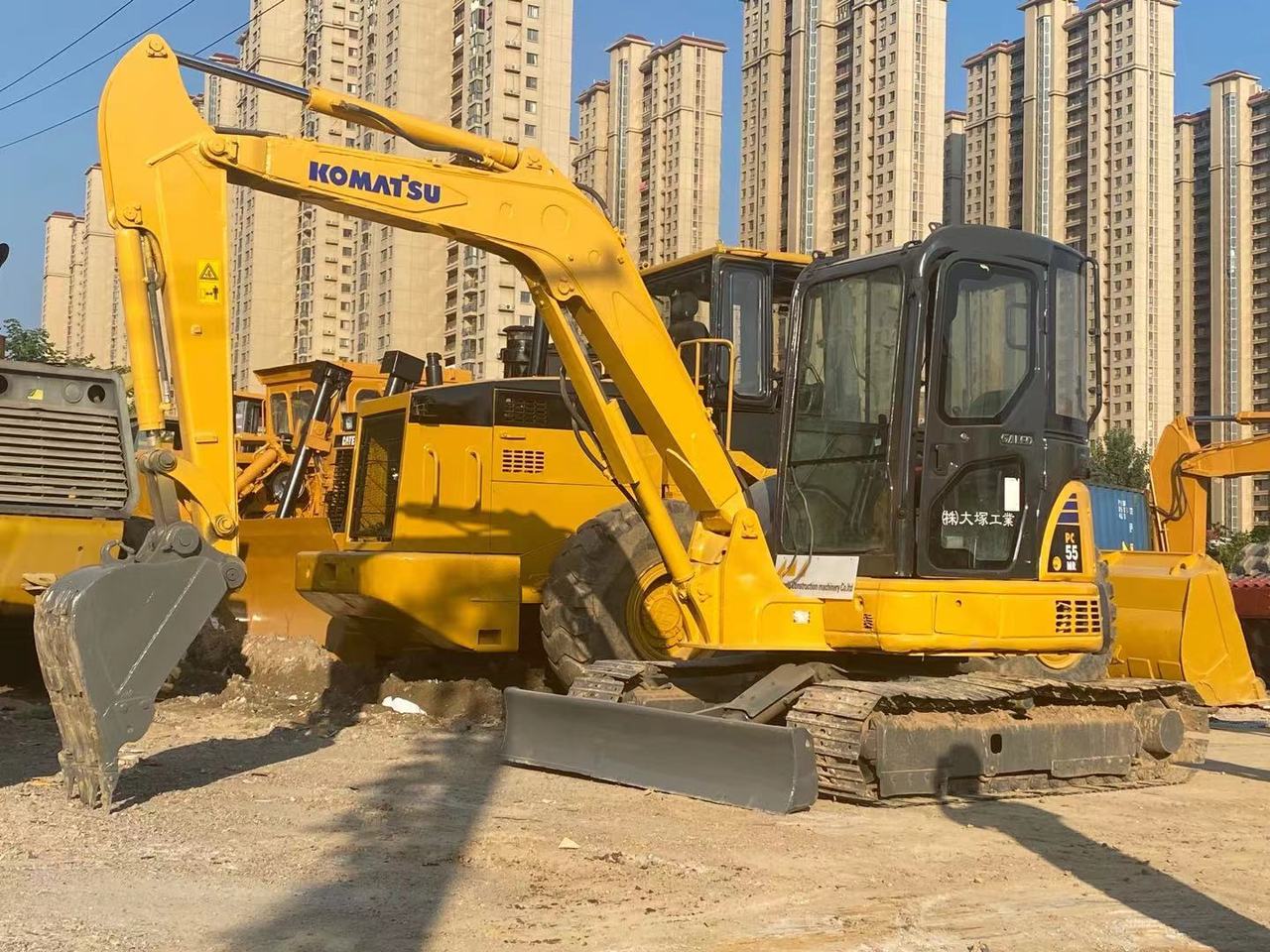KOMATSU PC55MR - حفارة مصغرة: صور 4 KOMATSU PC55MR - حفارة مصغرة: صور 4
