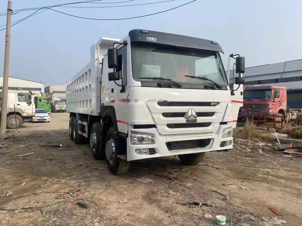 SINOTRUK HOWO 371 Tipper truck - قلابات: صور 3 SINOTRUK HOWO 371 Tipper truck - قلابات: صور 3