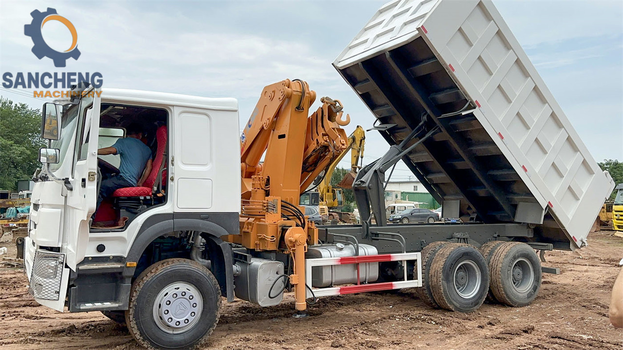 SINOTRUK Howo 371 6x4 crane truck - شاحنة كرين: صور 4 SINOTRUK Howo 371 6x4 crane truck - شاحنة كرين: صور 4