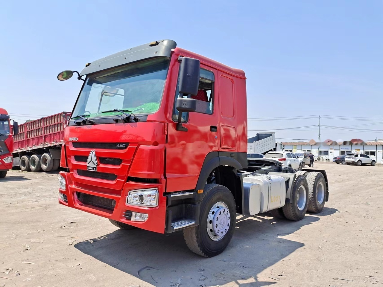 SINOTRUK Howo tractor unit 420 hp - شاحنة جرار: صور 1 SINOTRUK Howo tractor unit 420 hp - شاحنة جرار: صور 1