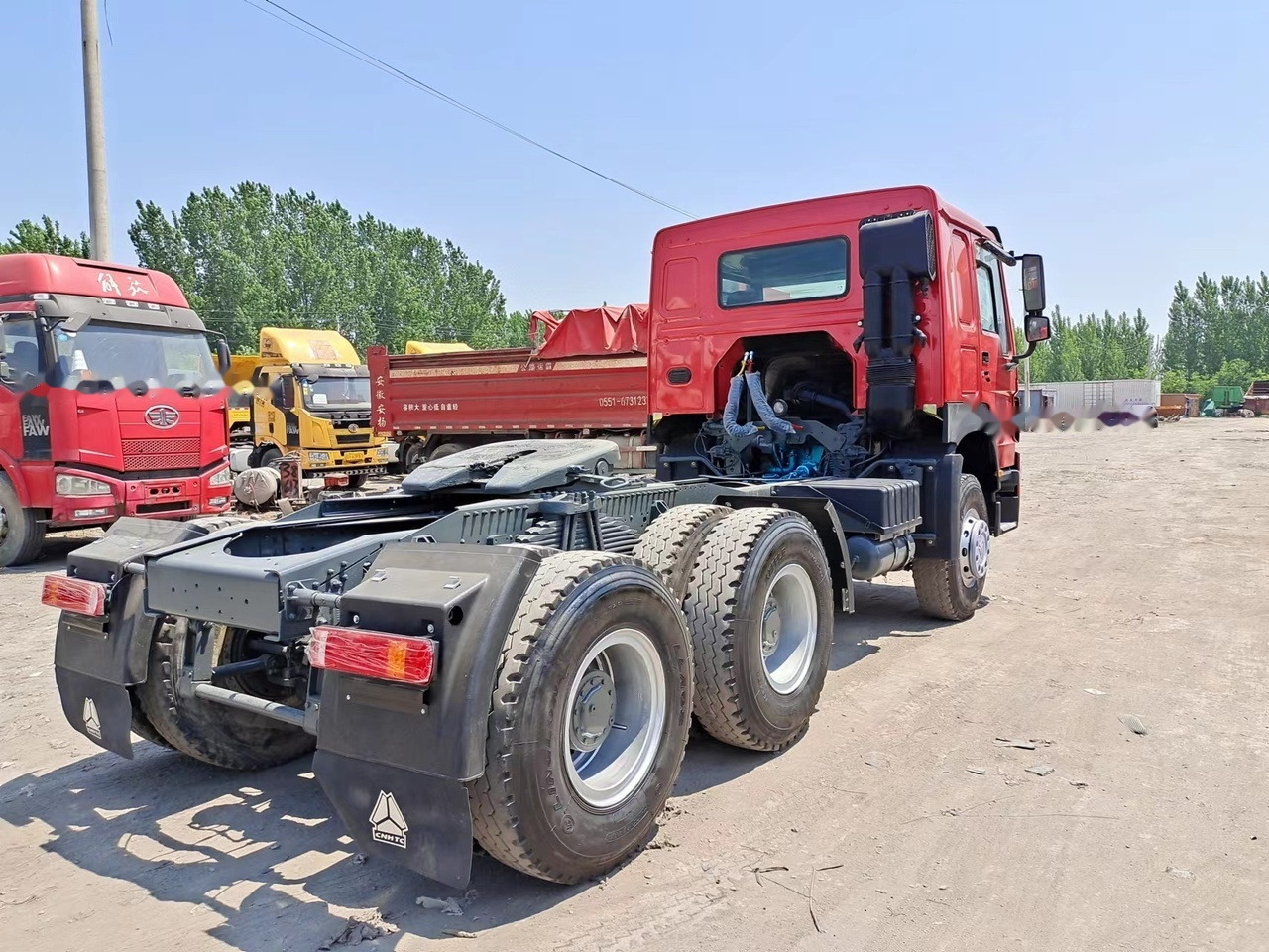 SINOTRUK Howo tractor unit 420hp 6x4 - شاحنة جرار: صور 4 SINOTRUK Howo tractor unit 420hp 6x4 - شاحنة جرار: صور 4
