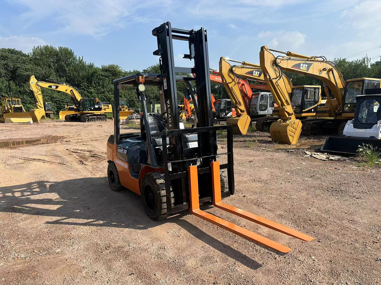 TOYOTA GENEO30 forklift - رافعة شوكية ديزل: صور 2 TOYOTA GENEO30 forklift - رافعة شوكية ديزل: صور 2