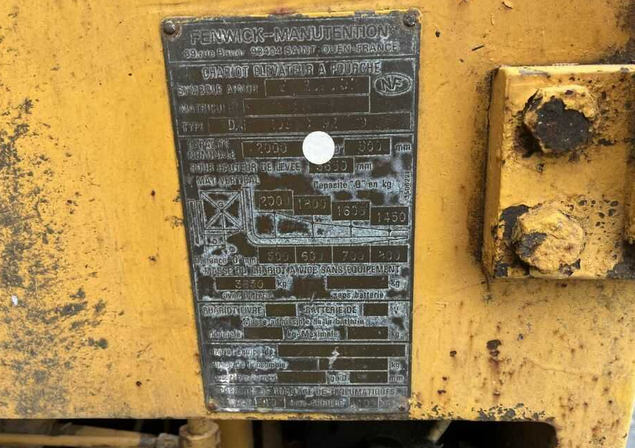 Fenwick DAP205 - رافعة شوكية ديزل: صور 4 Fenwick DAP205 - رافعة شوكية ديزل: صور 4