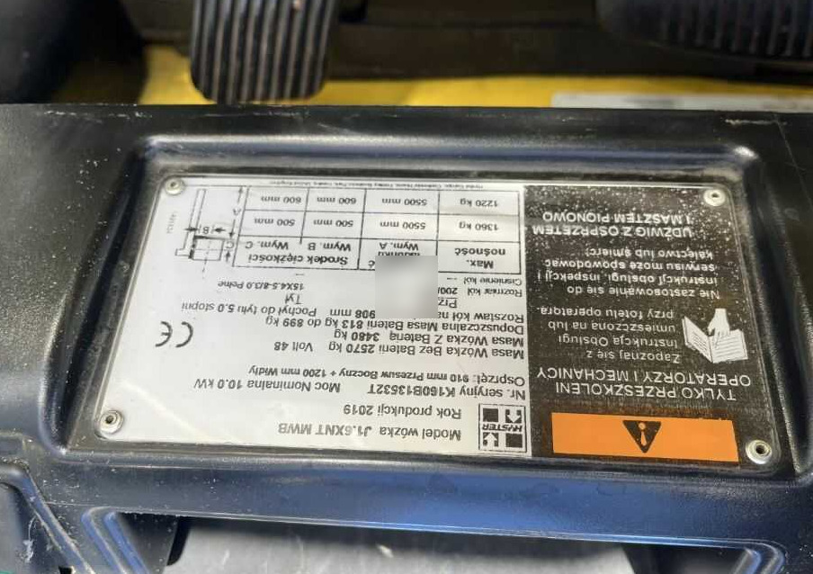 Hyster J1.6XNT - رافعة شوكية كهربائية: صور 4 Hyster J1.6XNT - رافعة شوكية كهربائية: صور 4