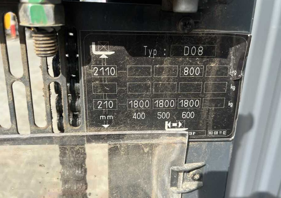 Linde D08 - معدات تكديس: صور 5 Linde D08 - معدات تكديس: صور 5