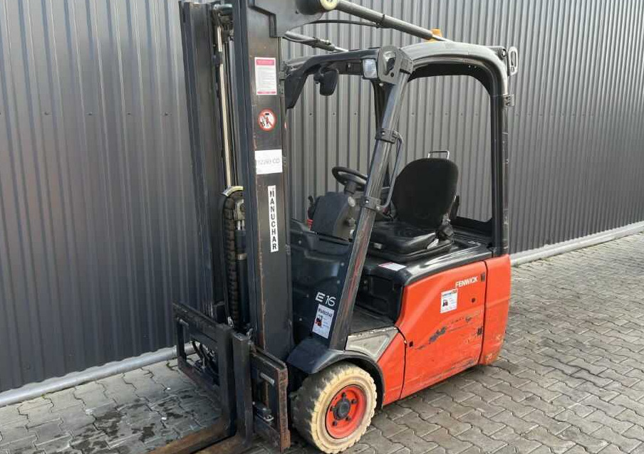 Linde E16C-01 - رافعة شوكية كهربائية: صور 1 Linde E16C-01 - رافعة شوكية كهربائية: صور 1