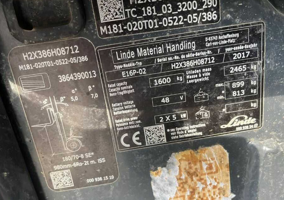 Linde E16P-02 - رافعة شوكية كهربائية: صور 4 Linde E16P-02 - رافعة شوكية كهربائية: صور 4
