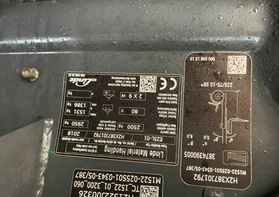 Linde E25L-01 - رافعة شوكية كهربائية: صور 4 Linde E25L-01 - رافعة شوكية كهربائية: صور 4