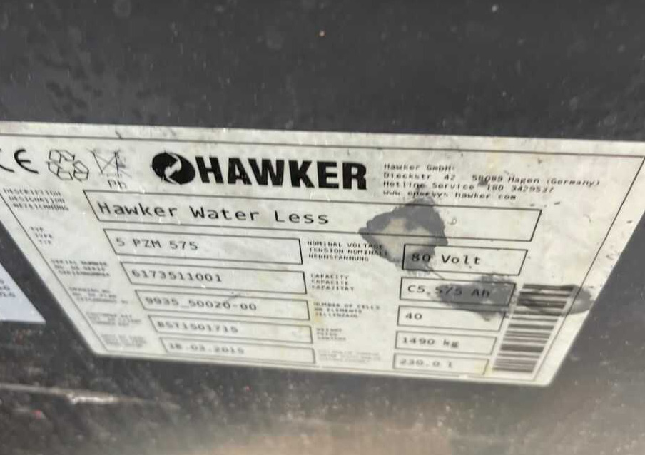 رافعة شوكية كهربائية Linde E30L-01: صور 8
