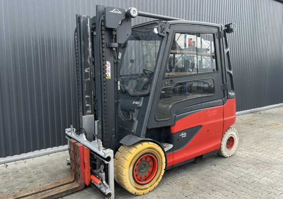 Linde E40HL-01/600 - رافعة شوكية كهربائية: صور 1 Linde E40HL-01/600 - رافعة شوكية كهربائية: صور 1