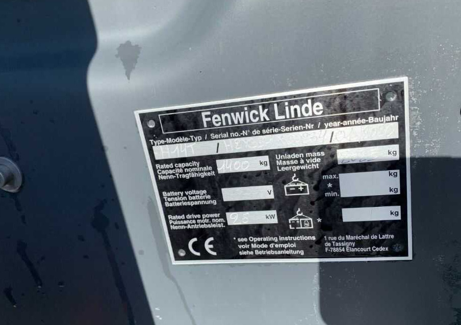 Linde H14T-01 - رافعة شوكية تعمل بالغاز: صور 4 Linde H14T-01 - رافعة شوكية تعمل بالغاز: صور 4