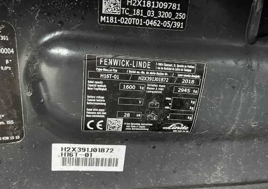 Linde H16T-01 - رافعة شوكية تعمل بالغاز: صور 4 Linde H16T-01 - رافعة شوكية تعمل بالغاز: صور 4
