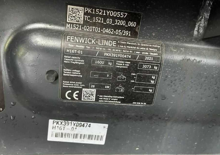 Linde H16T-01 - رافعة شوكية تعمل بالغاز: صور 4 Linde H16T-01 - رافعة شوكية تعمل بالغاز: صور 4