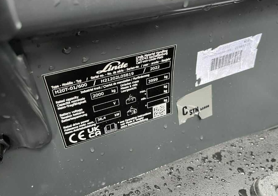 Linde H20T-01/600 - رافعة شوكية تعمل بالغاز: صور 4 Linde H20T-01/600 - رافعة شوكية تعمل بالغاز: صور 4