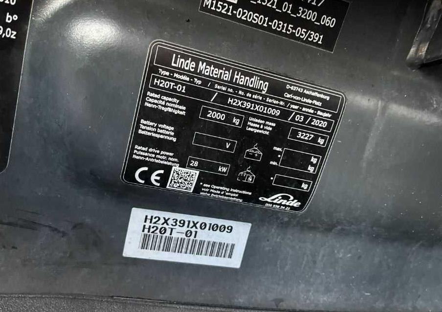 Linde H20T-01 - رافعة شوكية تعمل بالغاز: صور 4 Linde H20T-01 - رافعة شوكية تعمل بالغاز: صور 4