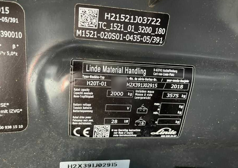 Linde H20T-01 - رافعة شوكية تعمل بالغاز: صور 4 Linde H20T-01 - رافعة شوكية تعمل بالغاز: صور 4