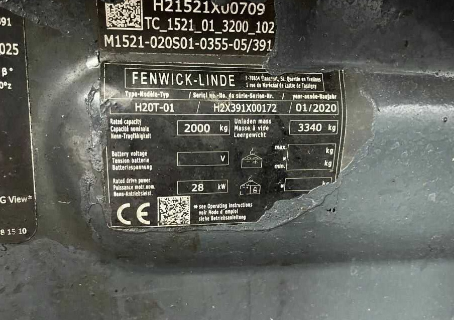 Linde H20T-01 - رافعة شوكية تعمل بالغاز: صور 4 Linde H20T-01 - رافعة شوكية تعمل بالغاز: صور 4