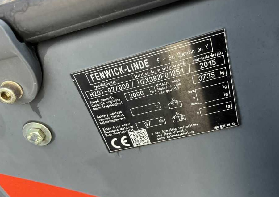 Linde H20T-02/600 - رافعة شوكية تعمل بالغاز: صور 4 Linde H20T-02/600 - رافعة شوكية تعمل بالغاز: صور 4