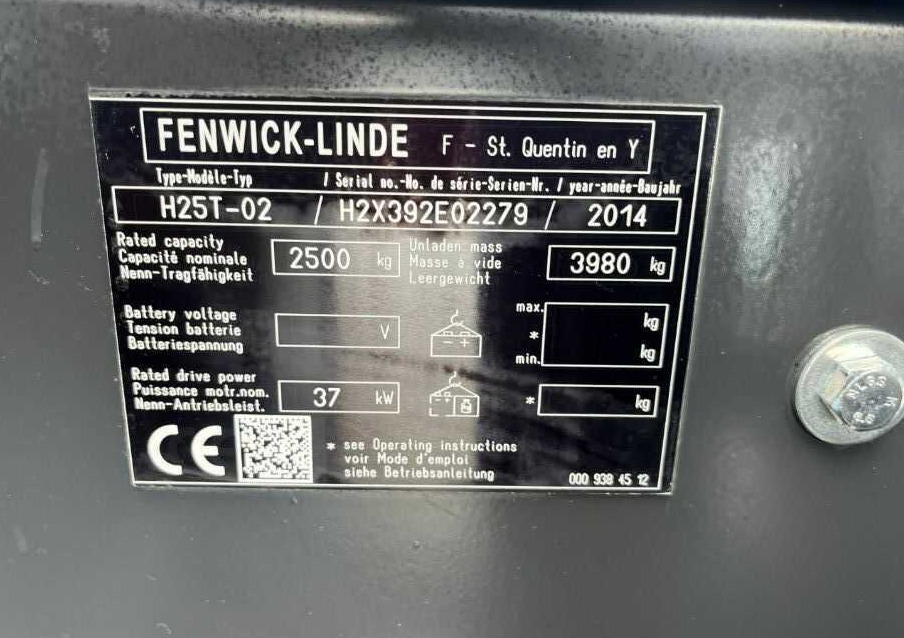 Linde H25T-02 - رافعة شوكية تعمل بالغاز: صور 3 Linde H25T-02 - رافعة شوكية تعمل بالغاز: صور 3