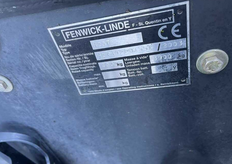 Linde H25T - رافعة شوكية تعمل بالغاز: صور 4 Linde H25T - رافعة شوكية تعمل بالغاز: صور 4