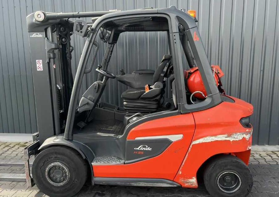 Linde H35T-01 - رافعة شوكية تعمل بالغاز: صور 2 Linde H35T-01 - رافعة شوكية تعمل بالغاز: صور 2