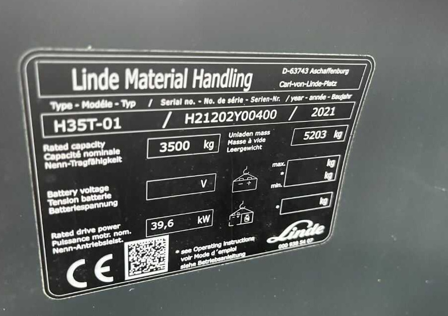 Linde H35T-01 - رافعة شوكية تعمل بالغاز: صور 4 Linde H35T-01 - رافعة شوكية تعمل بالغاز: صور 4