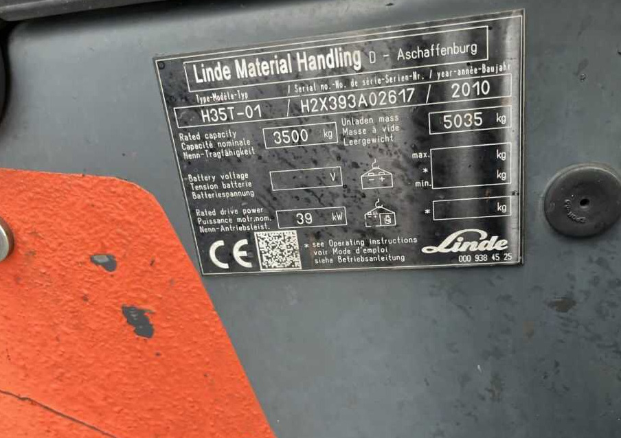 Linde H35T-01 - رافعة شوكية تعمل بالغاز: صور 4 Linde H35T-01 - رافعة شوكية تعمل بالغاز: صور 4