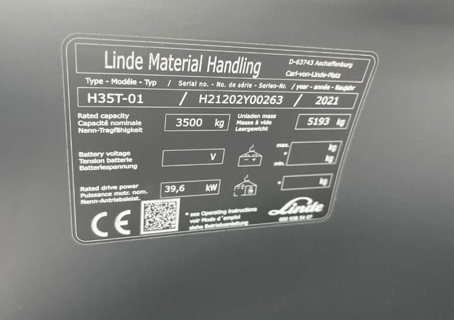 Linde H35T-01 - رافعة شوكية تعمل بالغاز: صور 4 Linde H35T-01 - رافعة شوكية تعمل بالغاز: صور 4