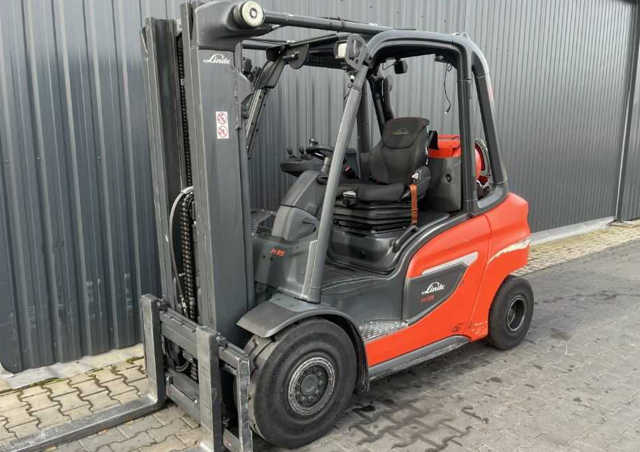 Linde H35T-01 - رافعة شوكية تعمل بالغاز: صور 1 Linde H35T-01 - رافعة شوكية تعمل بالغاز: صور 1
