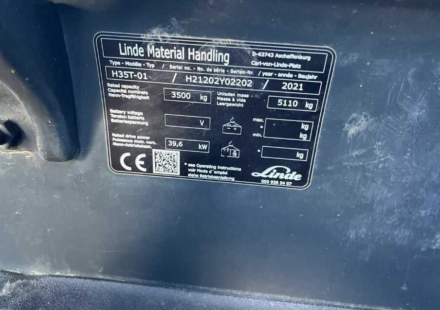 Linde H35T-01 - رافعة شوكية تعمل بالغاز: صور 4 Linde H35T-01 - رافعة شوكية تعمل بالغاز: صور 4