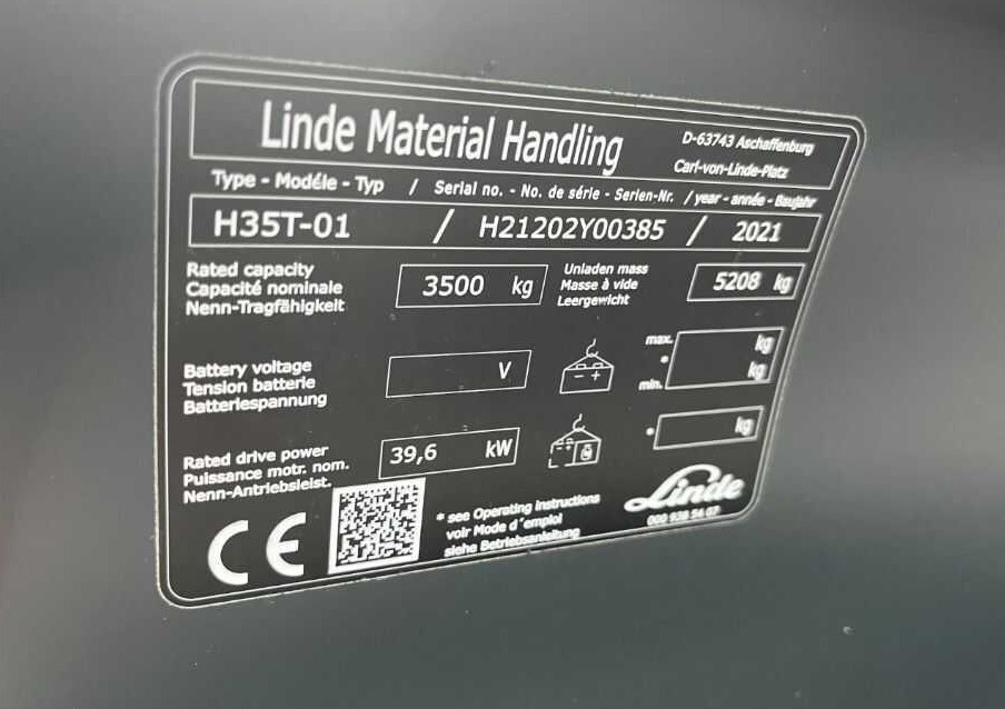 Linde H35T-01 - رافعة شوكية تعمل بالغاز: صور 4 Linde H35T-01 - رافعة شوكية تعمل بالغاز: صور 4