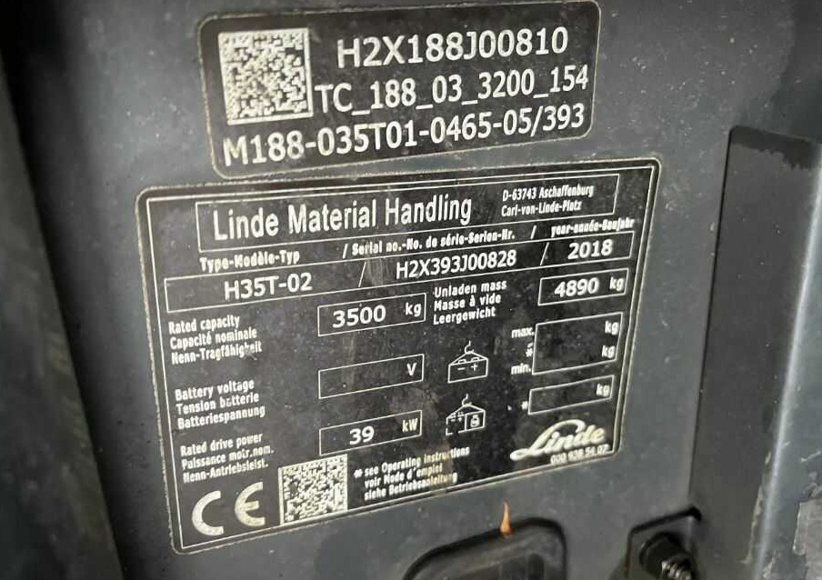 Linde H35T-02 - رافعة شوكية تعمل بالغاز: صور 5 Linde H35T-02 - رافعة شوكية تعمل بالغاز: صور 5