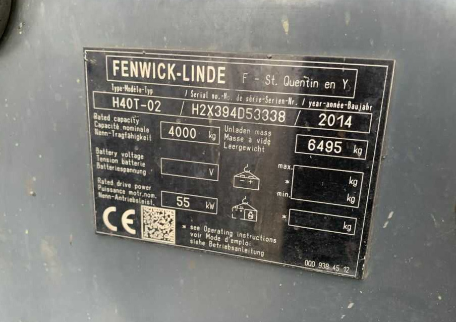Linde H40T-02 - رافعة شوكية تعمل بالغاز: صور 4 Linde H40T-02 - رافعة شوكية تعمل بالغاز: صور 4