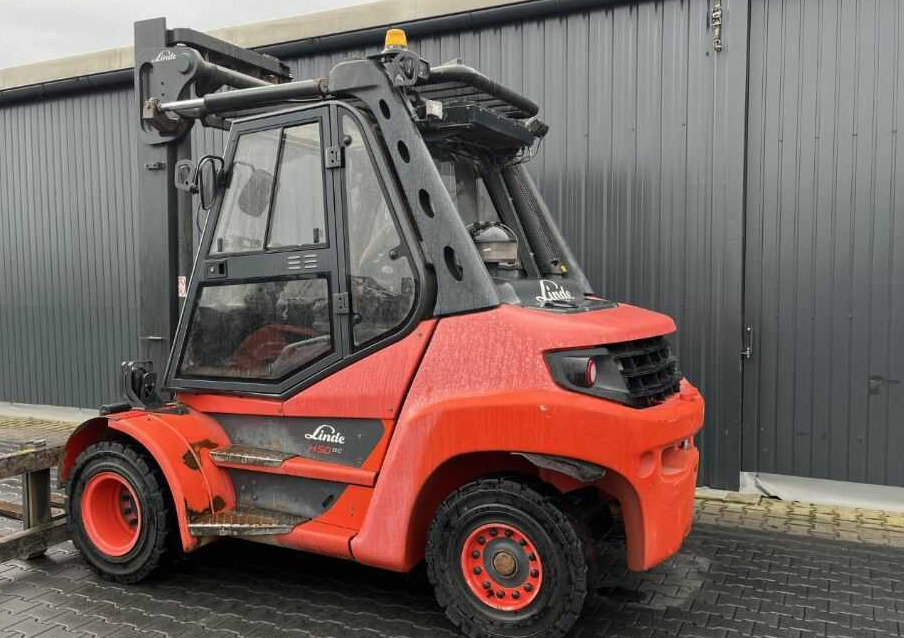 Linde H50D-03 - رافعة شوكية ديزل: صور 3 Linde H50D-03 - رافعة شوكية ديزل: صور 3