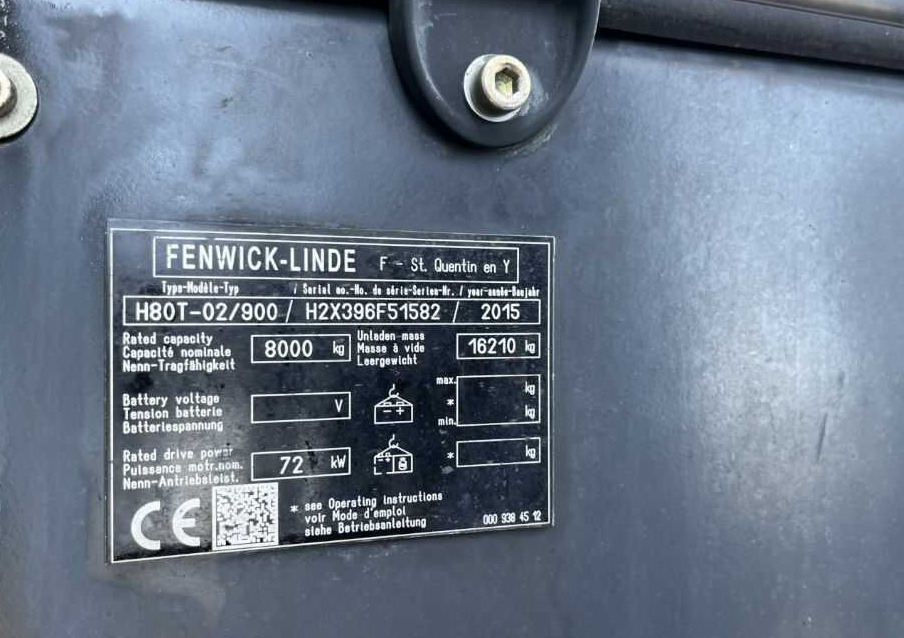 Linde H80T-02/900 - رافعة شوكية تعمل بالغاز: صور 4 Linde H80T-02/900 - رافعة شوكية تعمل بالغاز: صور 4
