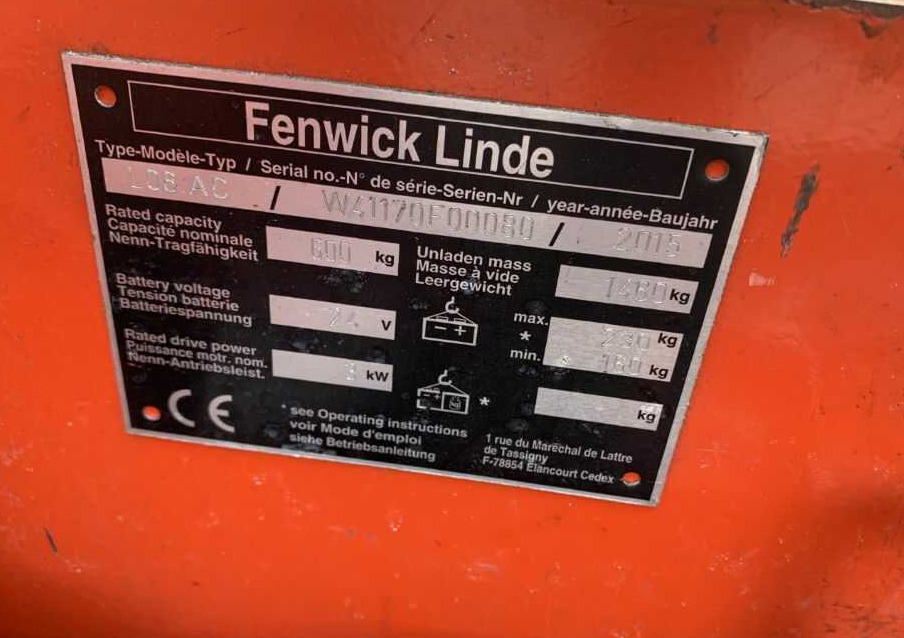 Linde L06AC - معدات تكديس: صور 4 Linde L06AC - معدات تكديس: صور 4
