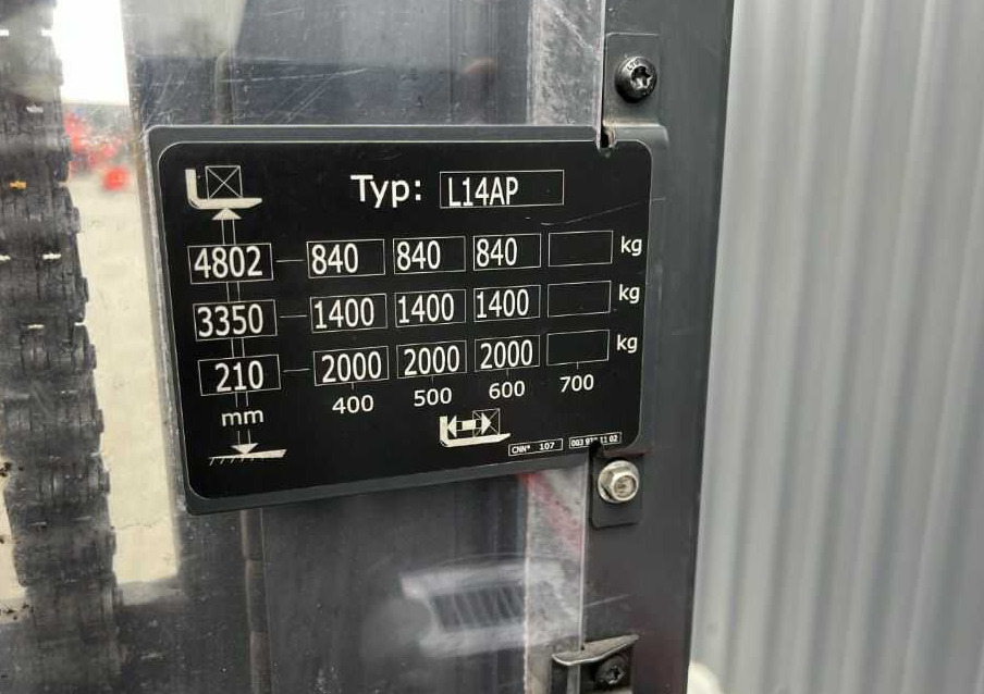 Linde L14AP - معدات تكديس: صور 2 Linde L14AP - معدات تكديس: صور 2