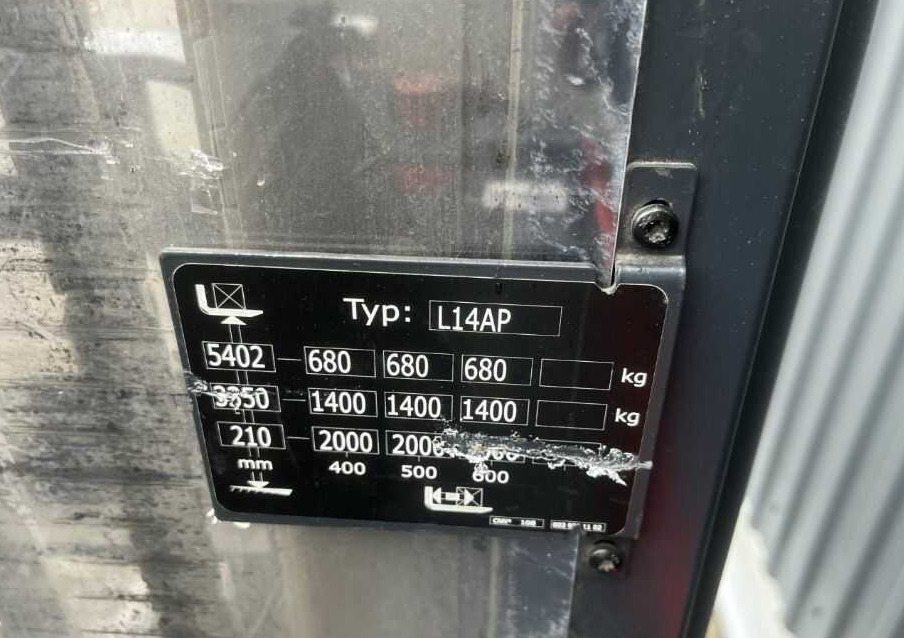Linde L14APi - معدات تكديس: صور 5 Linde L14APi - معدات تكديس: صور 5