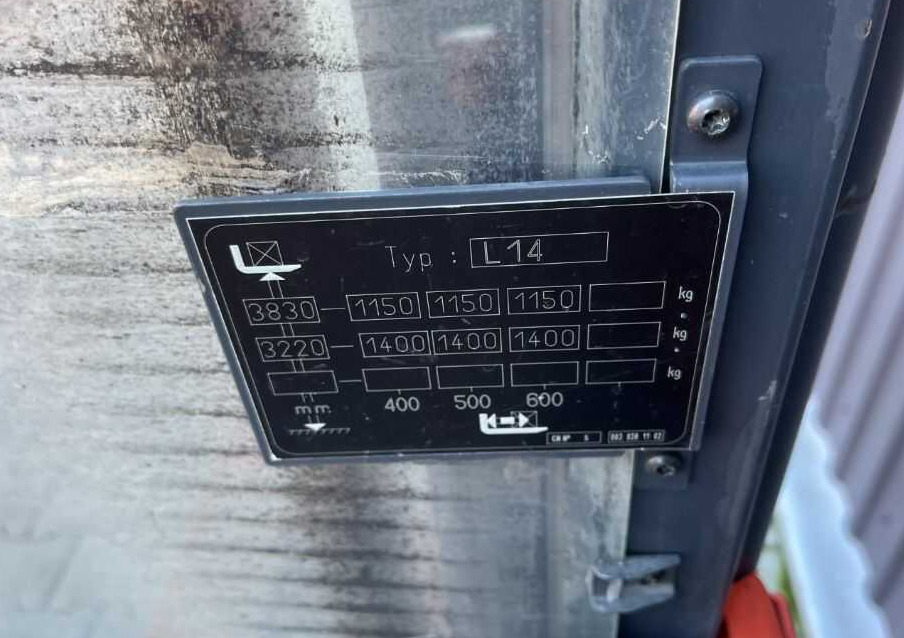 Linde L14 - معدات تكديس: صور 5 Linde L14 - معدات تكديس: صور 5