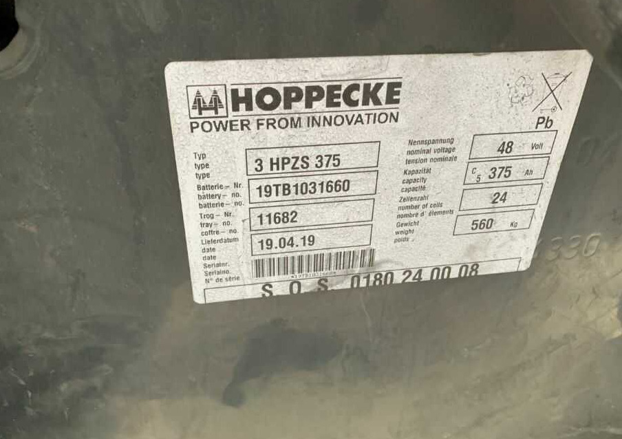 Linde P60 - جرار السحب الكهربائي: صور 4 Linde P60 - جرار السحب الكهربائي: صور 4